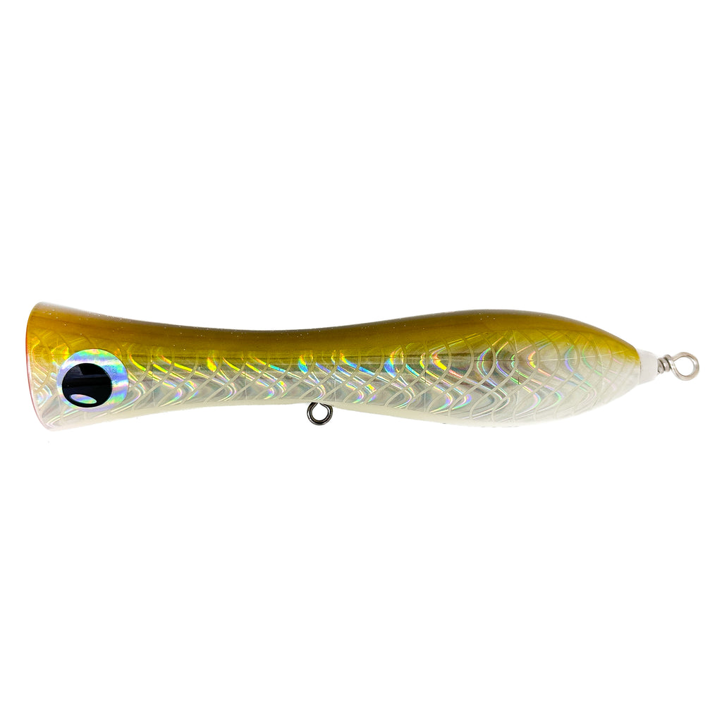 AJS Big Mouth Popper Saltwater Fishing Lure Spiral Notebook by