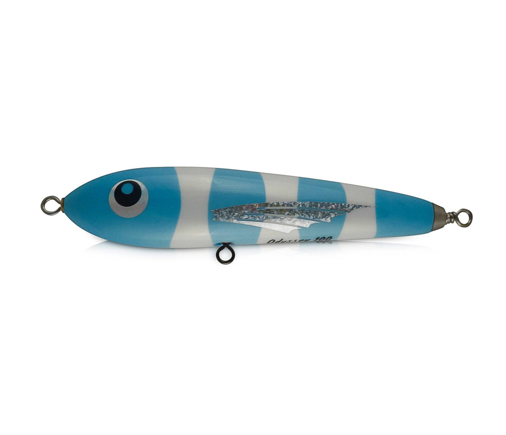 Odyssey Floating Stickbait - Blue Lumo White Nemo - PelagicWarrior