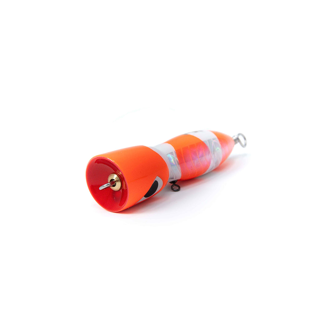 PelagicWarrior Keychain Gladiator / Nemo Orange Mini Popper Stickbait Keychain Lures