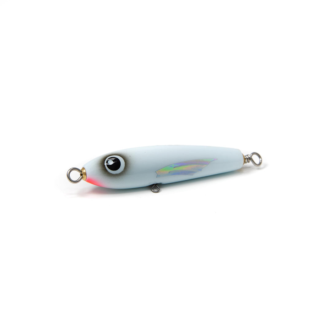 PelagicWarrior Keychain Odyssey / Blue Lumo Mini Popper Stickbait Keychain Lures