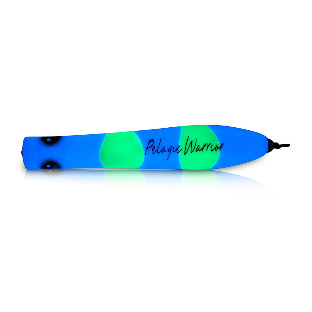 Pencil Saltwater Popper - Blue Green Lumo Nemo - PelagicWarrior
