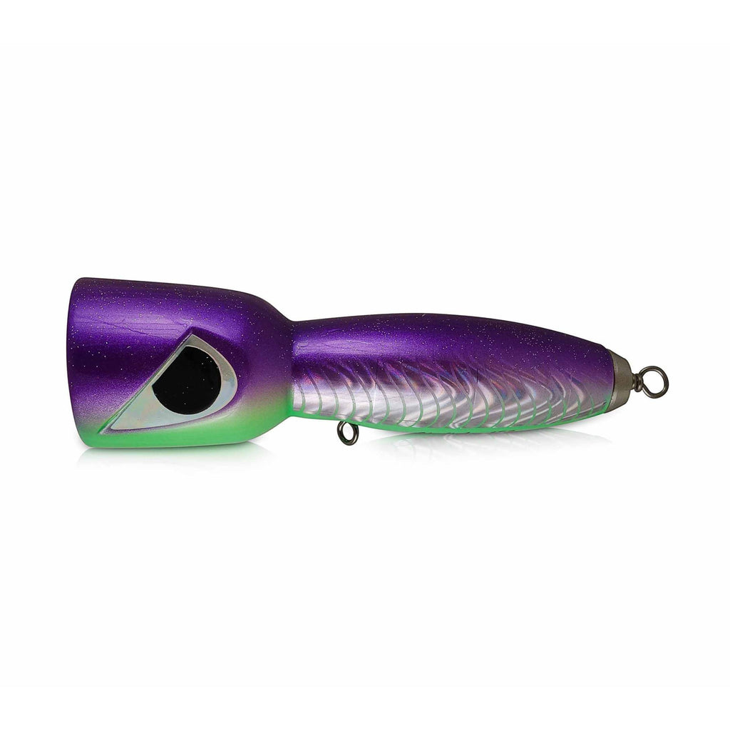 PelagicWarrior Popper Lure Purple Chartreuse / 60g Gladiator Popping Lure